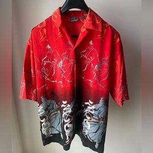 Y2K JNCO style AOP shirt
